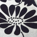 Tejido de tapicería de aspecto de lino de poliéster que se reúne para sofá